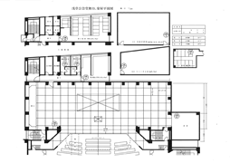【ホール】舞台・楽屋平面図